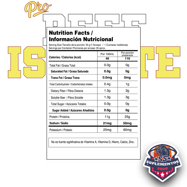 Pro Beef Isolate VITANAS - Image 2